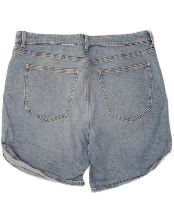 Marks & Spencer ženske denim kratke hlače za dječake UK 16 Large W38 Plava