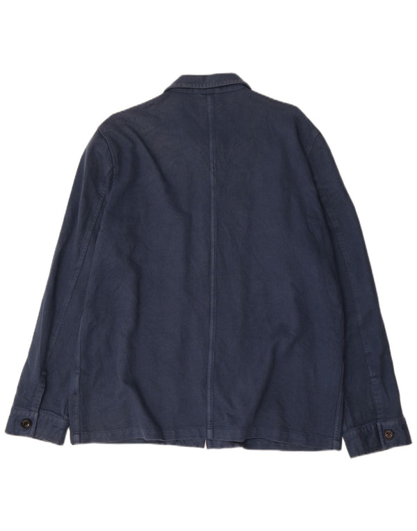 Nudie Jeans muška pomoćna jakna UK 40 Large Blue Cotton