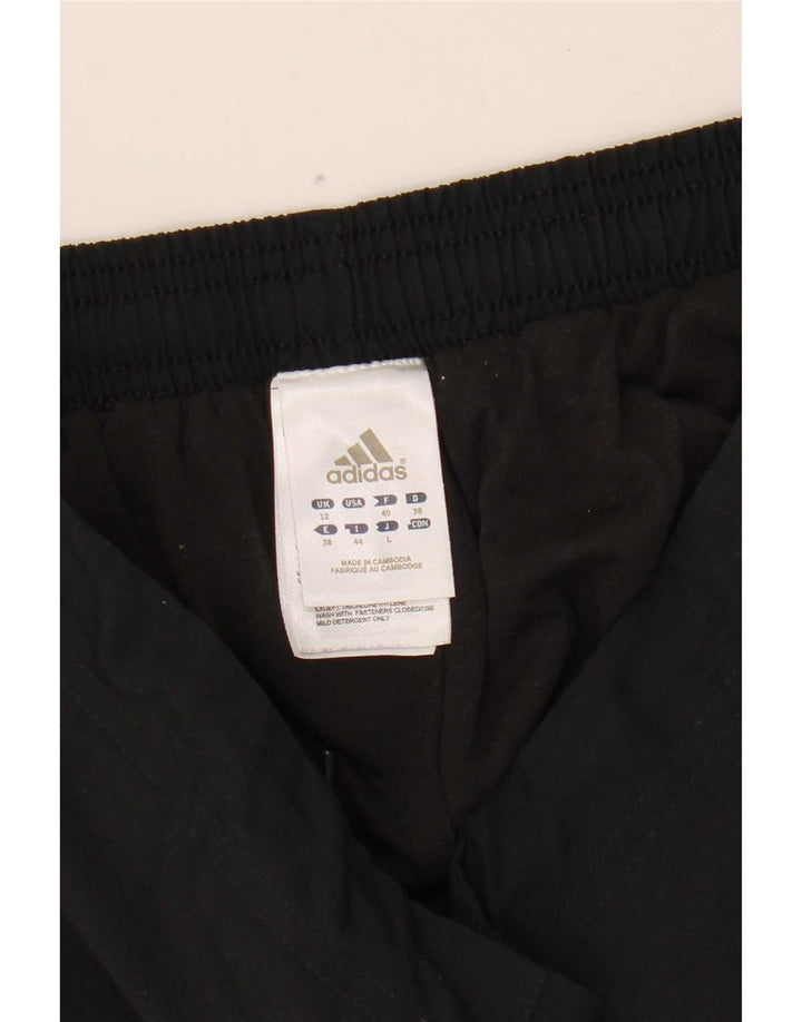 Adidas Ženska trenirka Hlače Joggers UK 12 Srednji crni poliester