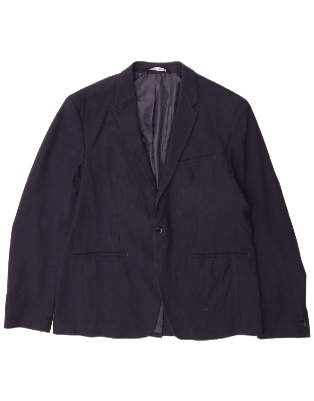 Zara muška jakna s 1 gumbom EU 54 XL tamnoplava
