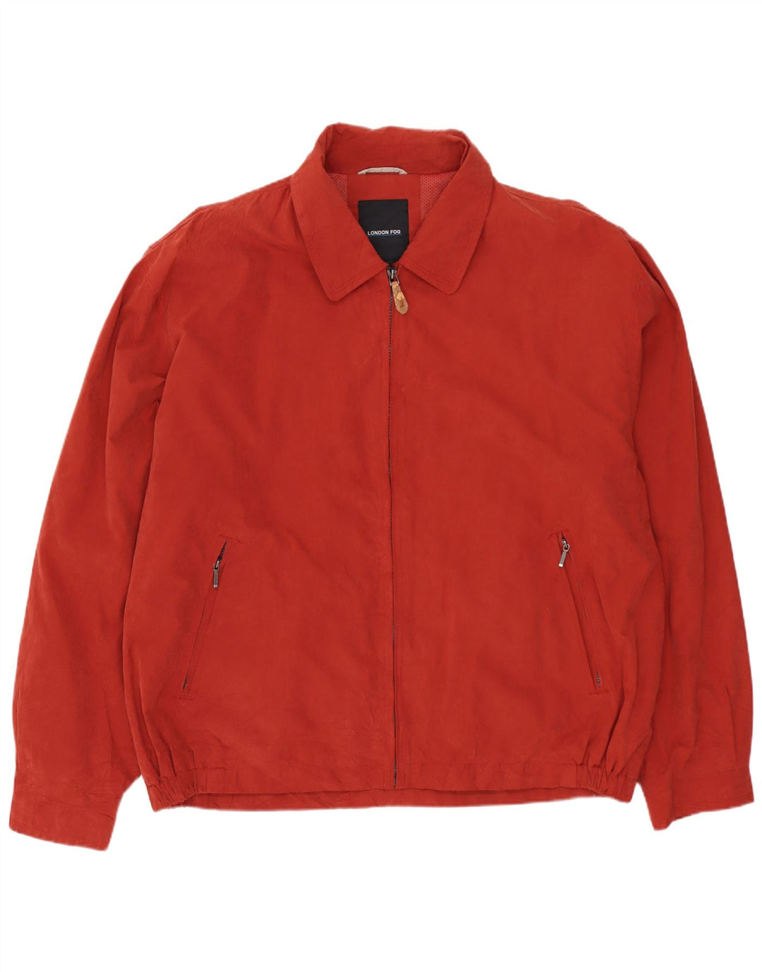 LONDON FOG Muška bomber jakna UK 42 XL crveni poliester