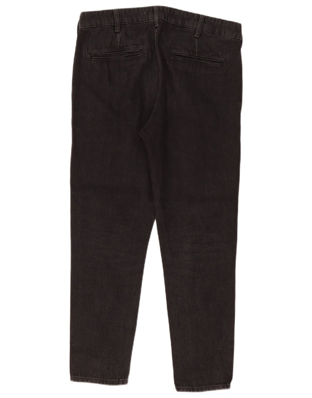 ZARA Muške uske traperice EU 42 Large W32 L27 Crni pamuk