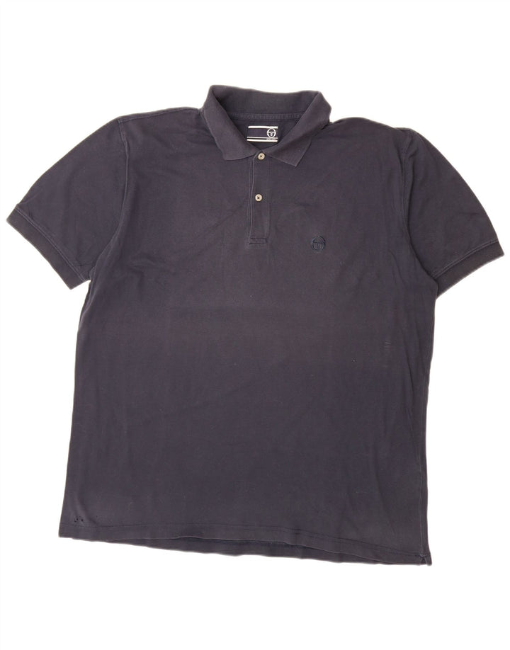 SERGIO TACCHINI Muška polo majica IT 54 XL tamnoplavi pamuk