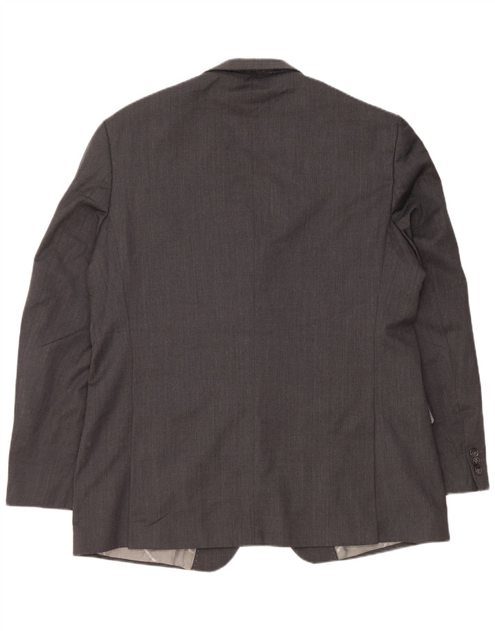 Pierre Cardin muška jakna s 2 gumba IT 54 2XL siva vuna