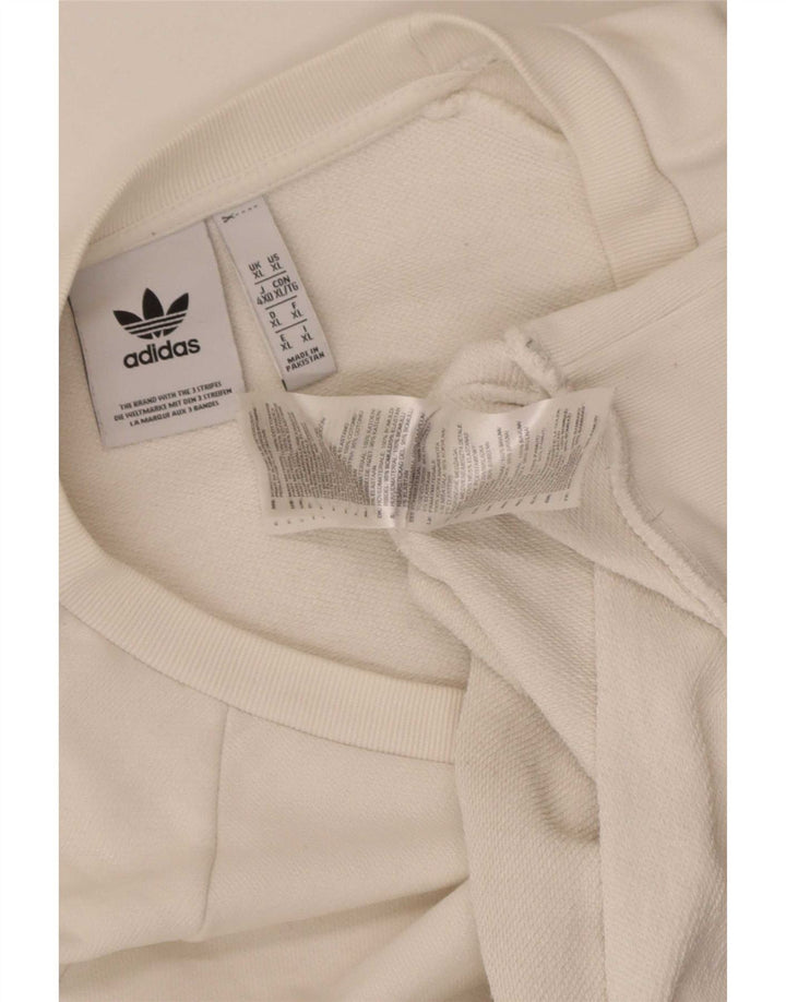 Adidas muška majica XL bijeli pamuk