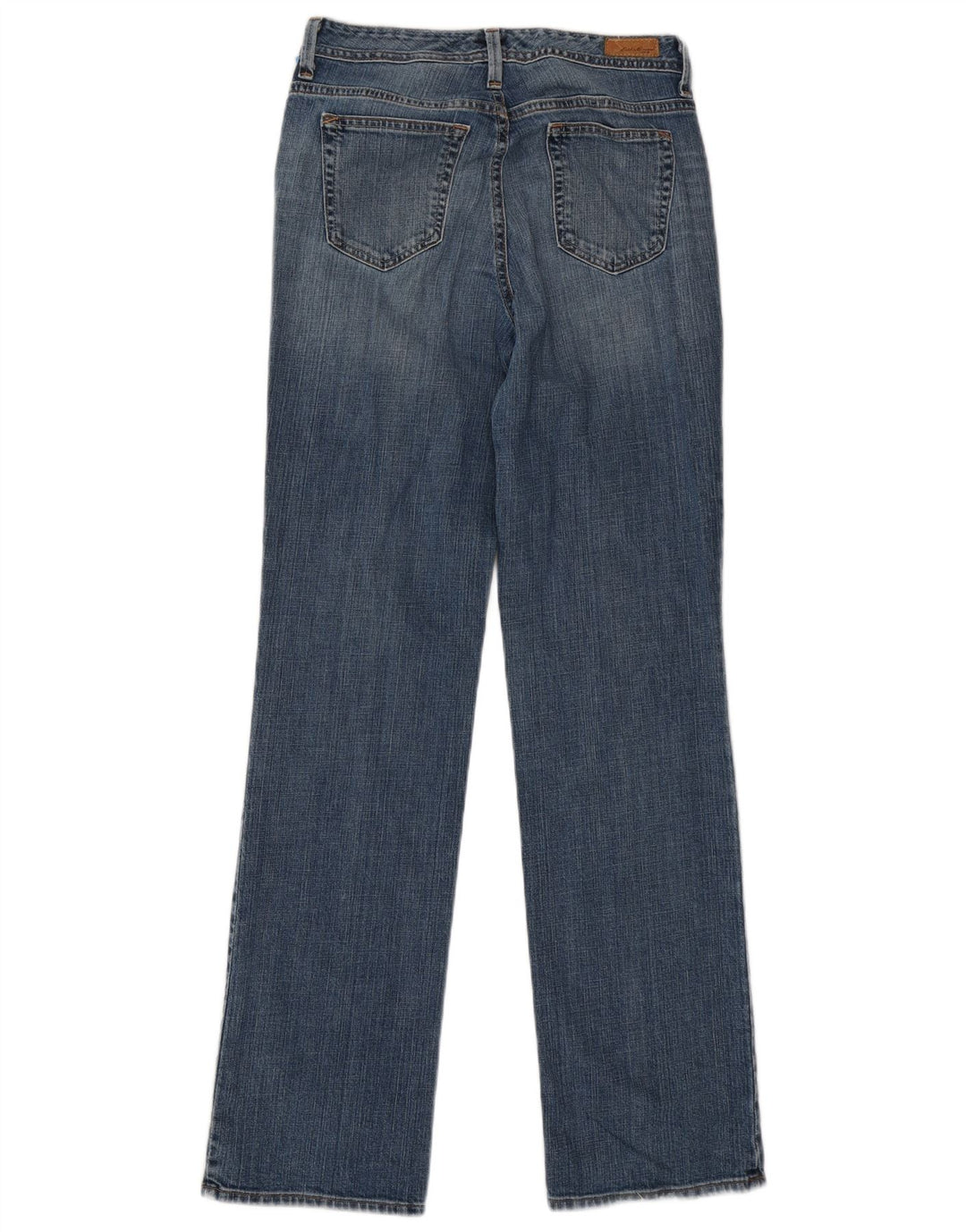 Eddie Bauer ženske ravne traperice US 6 srednje W31 L34 plavi pamuk