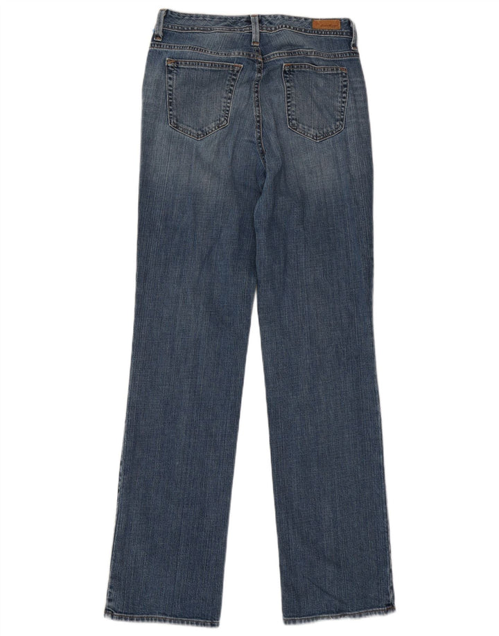 Eddie Bauer ženske ravne traperice US 6 srednje W31 L34 plavi pamuk