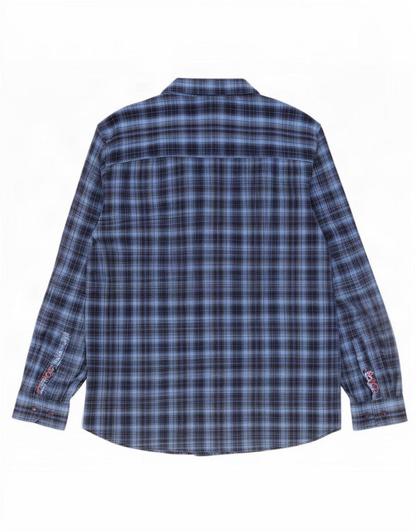 Wrangler muška ležerna košulja 3XL, pamuk u plavi karirani okvir