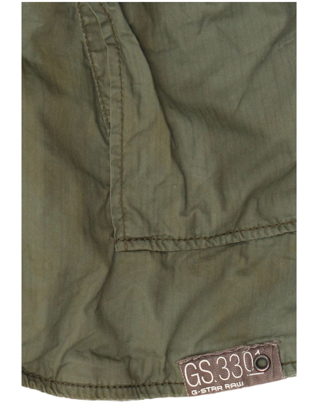 G-Star ženska pomoćna jakna UK 14 Veliki zeleni pamuk