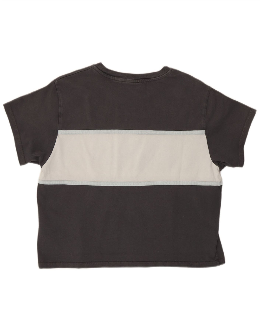 Gornja ženska majica kratkih rukava Levi's s velikim grafičkim motivima UK 10 Small Grey Colourblock