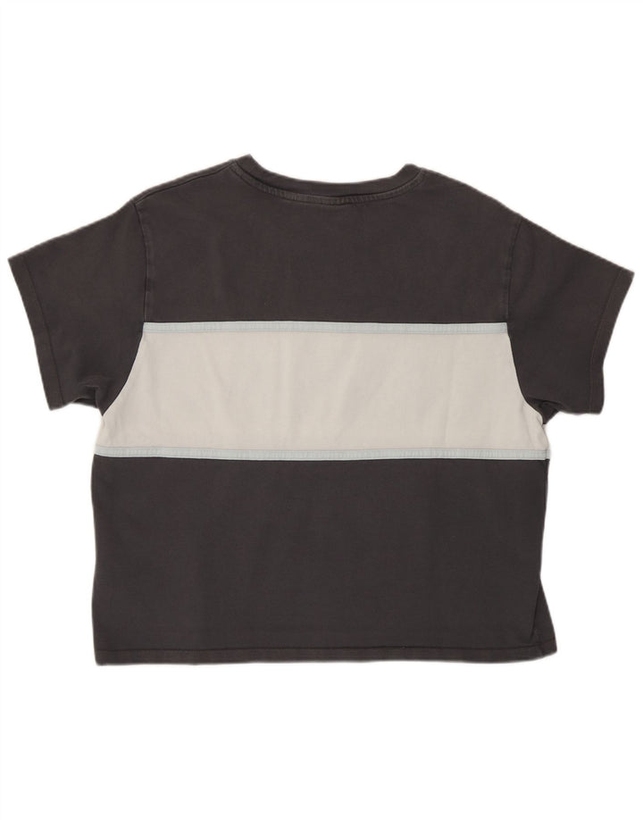 Gornja ženska majica kratkih rukava Levi's s velikim grafičkim motivima UK 10 Small Grey Colourblock