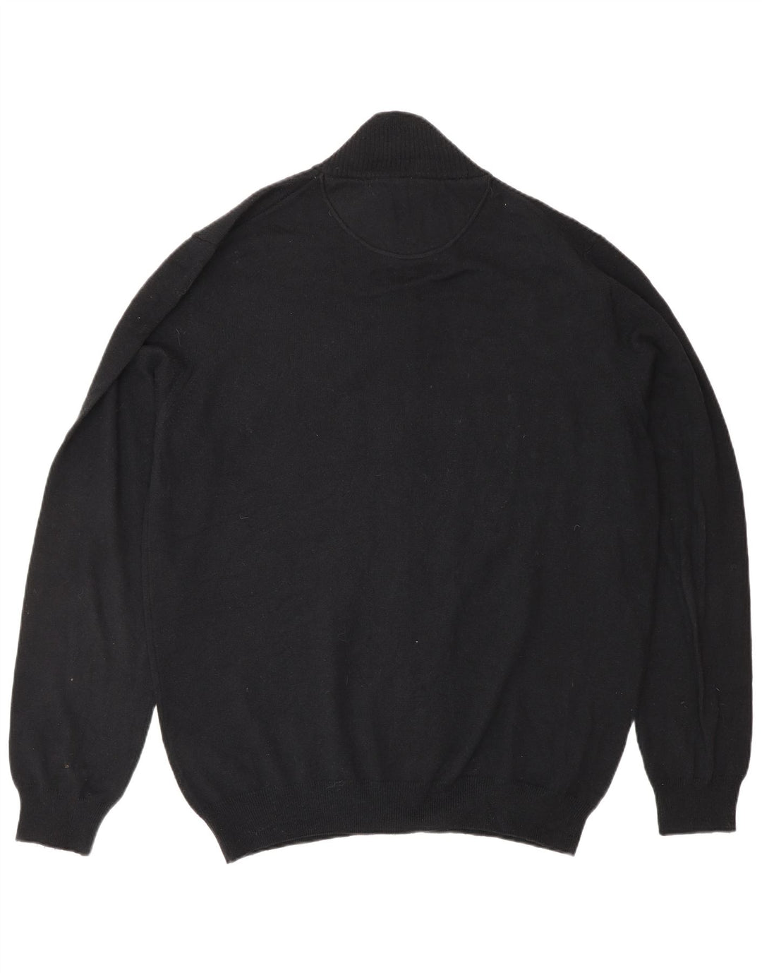 TRUSSARDI JEANS Muški kardigan pulover 3XL crna vuna