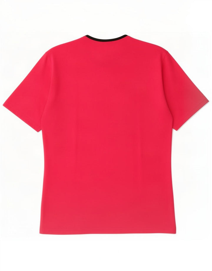 Adidas muška majica Climalite Top Medium Pink Colourblock Polyester