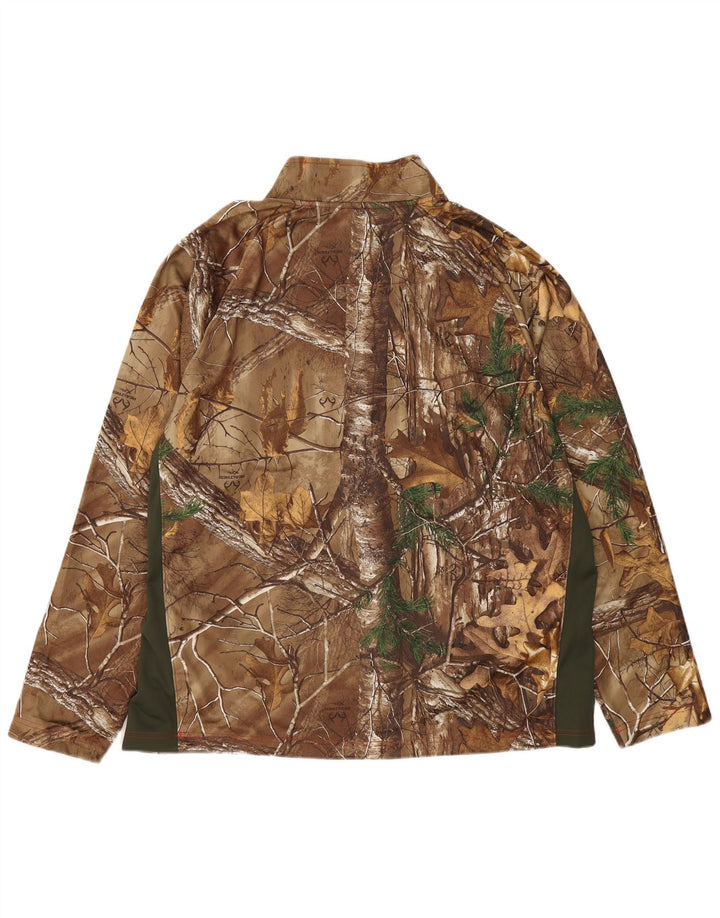 UNDER ARMOUR Muška trenirka Cold Gear Top 2XL smeđe boje