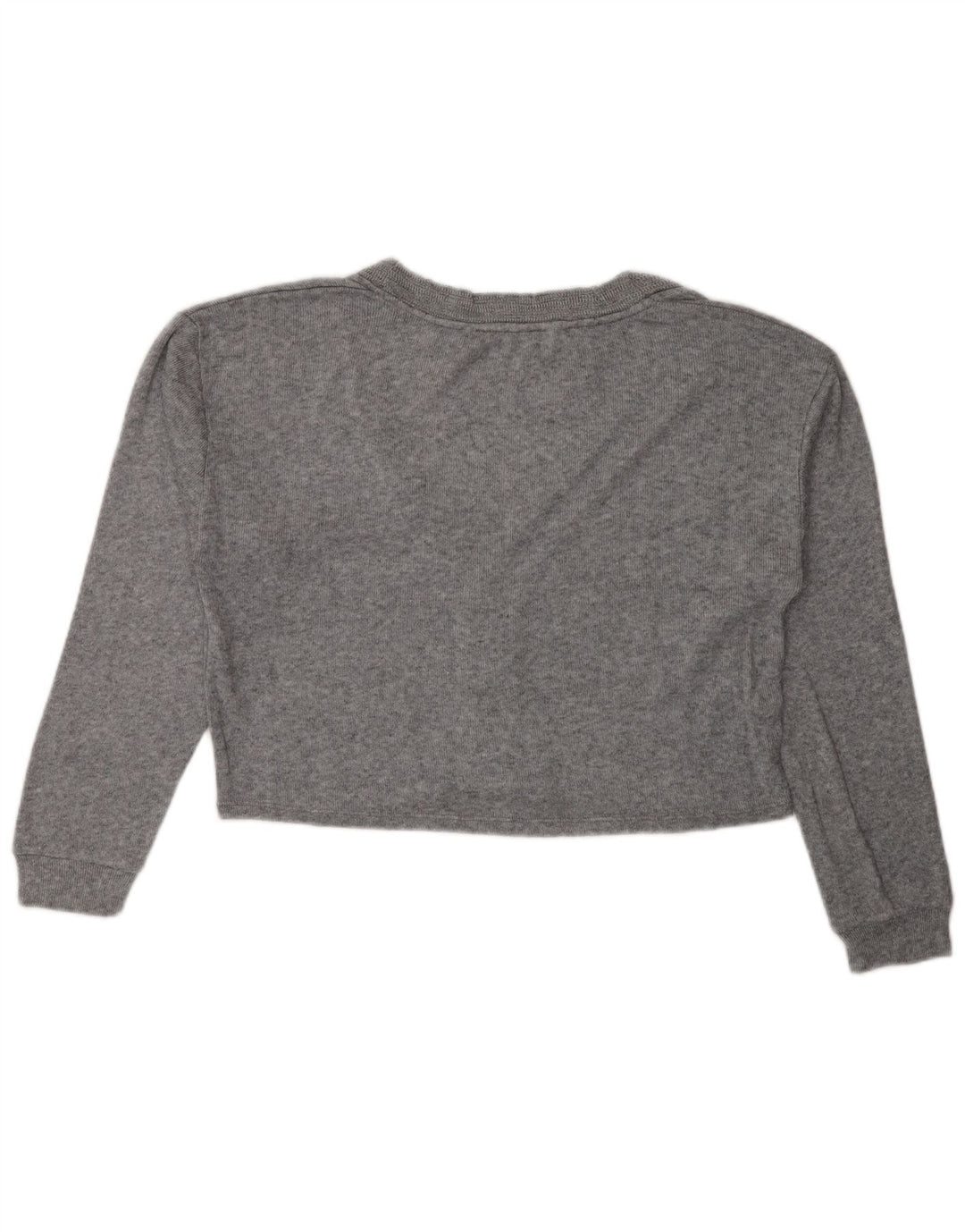 Zara ženski kratki kardigan pulover UK 10 Small Gray