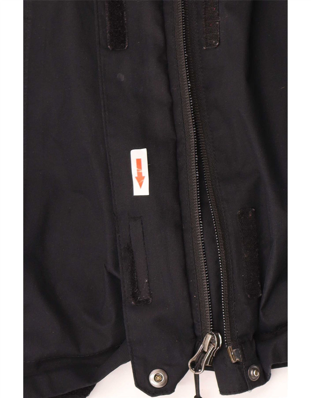 The North Face ženska kišna jakna UK 14 srednji crni poliester