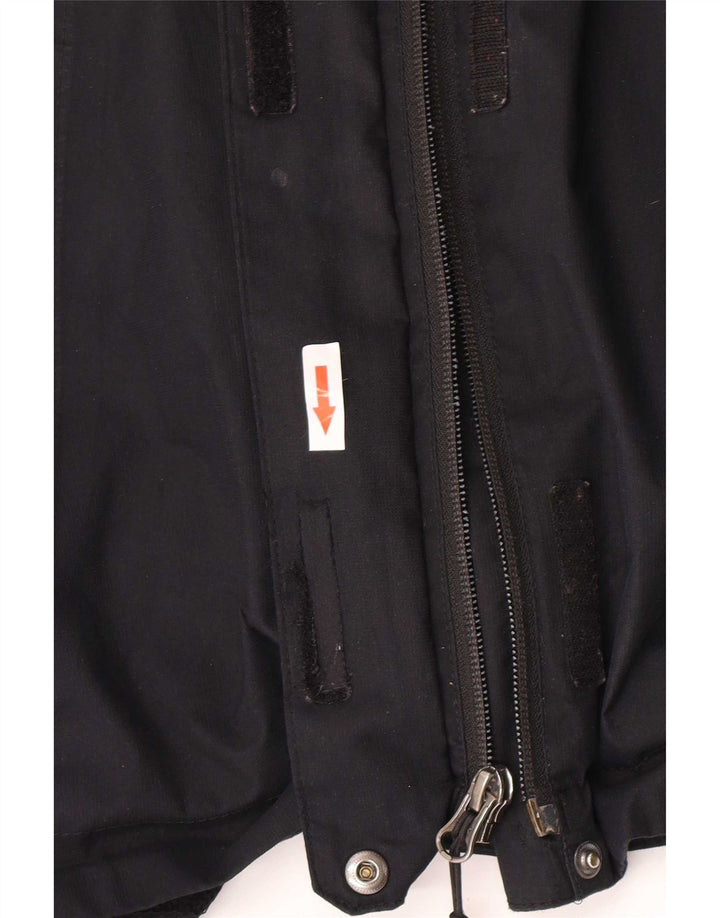 The North Face ženska kišna jakna UK 14 srednji crni poliester