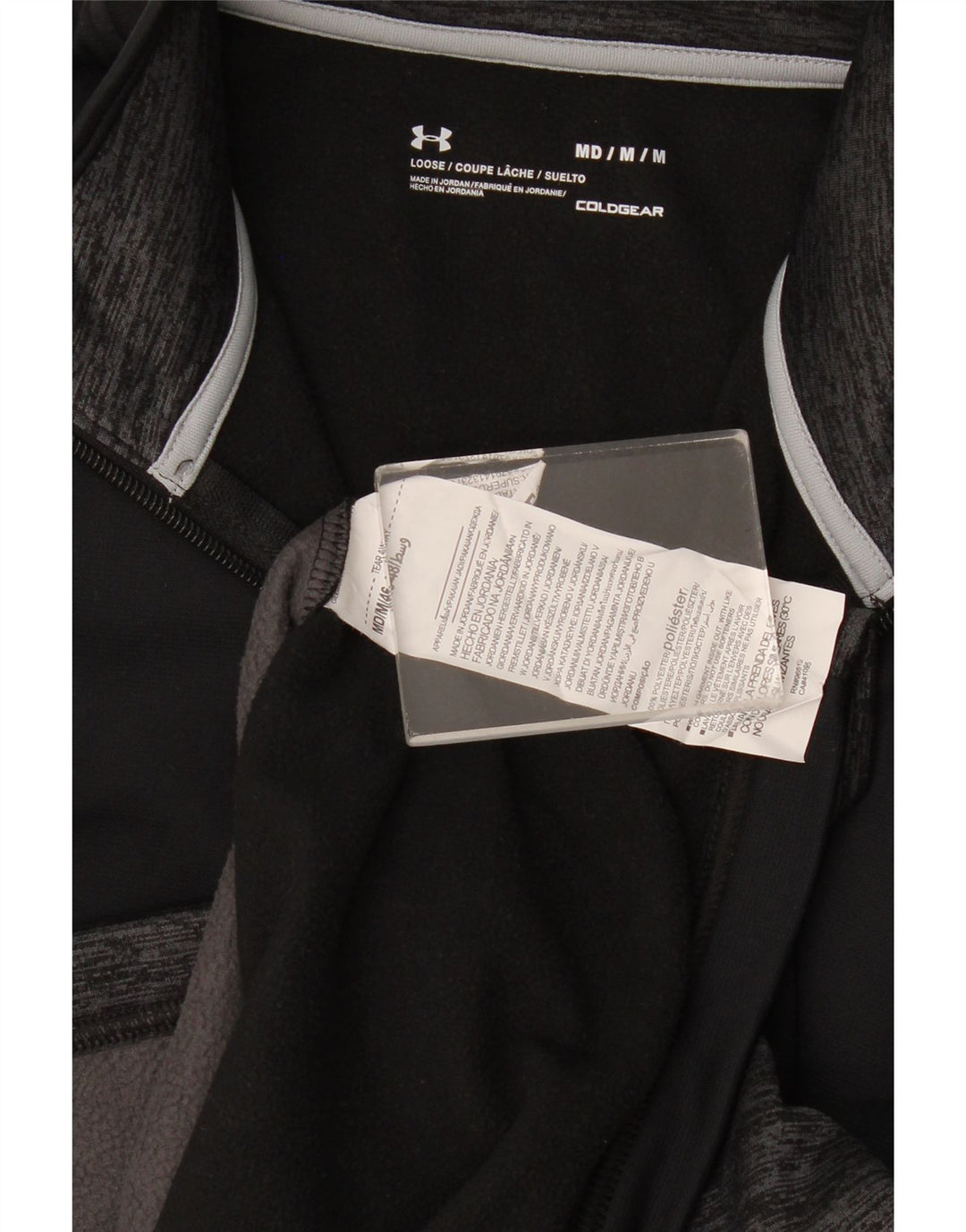 Under Armour muška pulover Cold Gear srednje crne boje