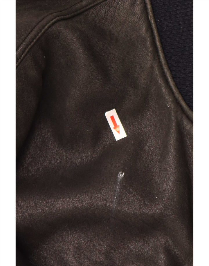 Trapper muška kožna jakna IT 54 2XL crna
