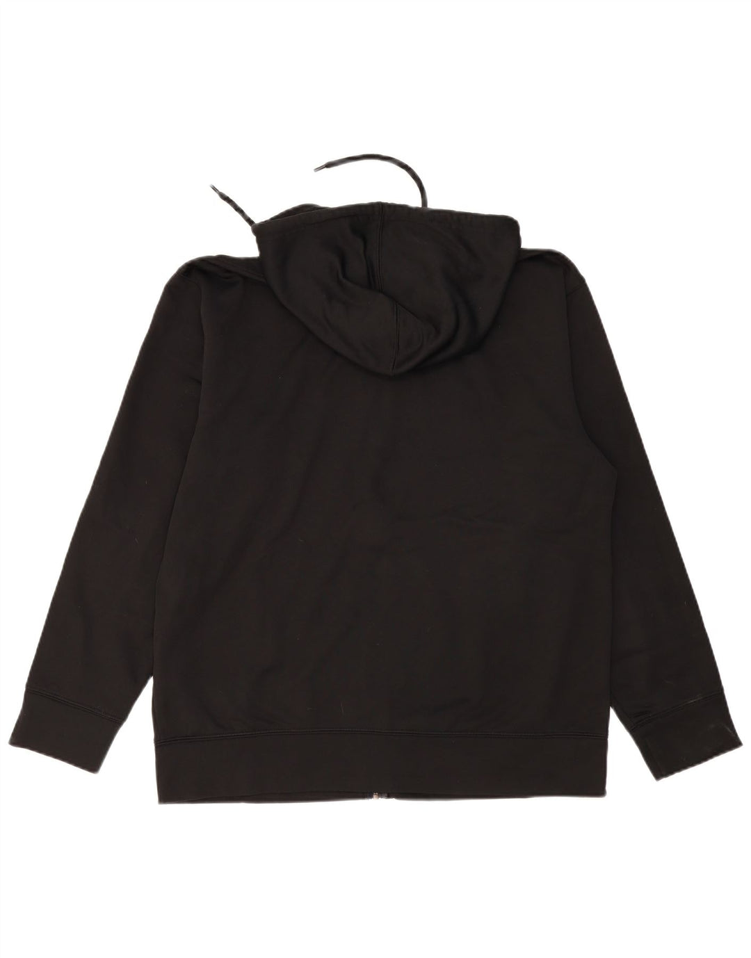 WRANGLER Muški pulover s kapuljačom na patentni zatvarač UK 42/44 veliki crni poliester