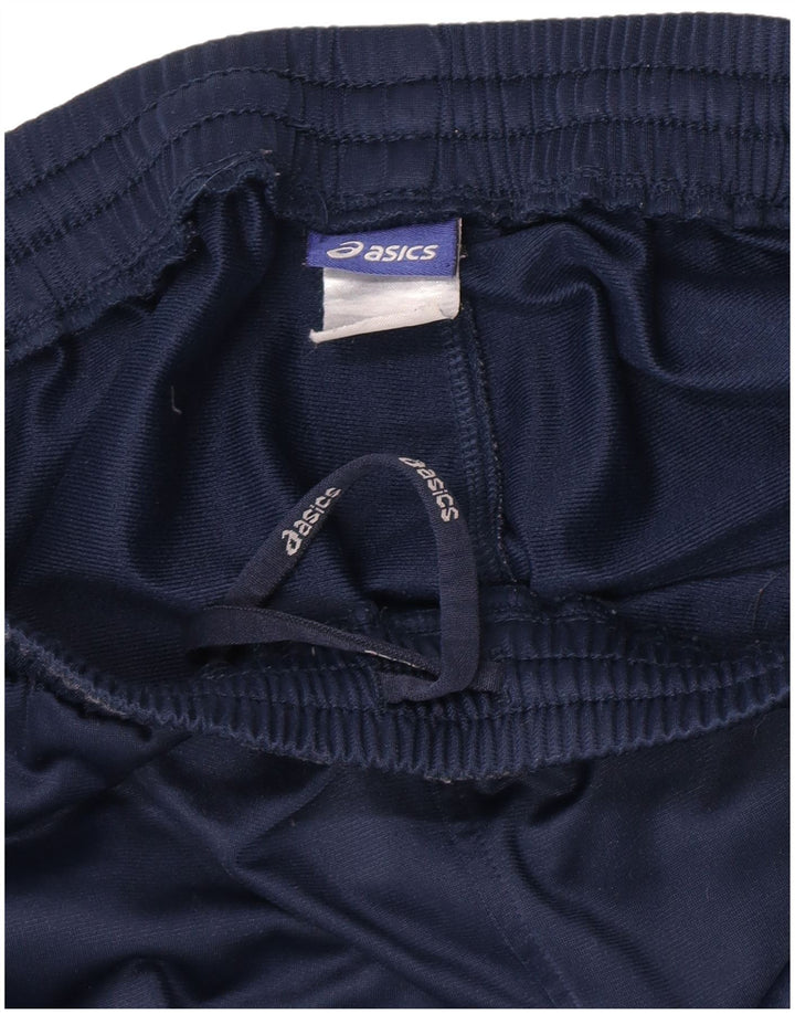 Asics Hlače za trenirku za dječake 13-14 godina, velike tamnoplave poliesterske hlače