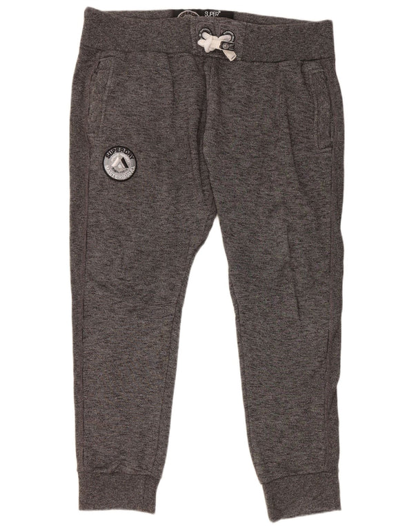 Superdry muška trenirka hlače Joggers 2XL sivi flekasti pamuk