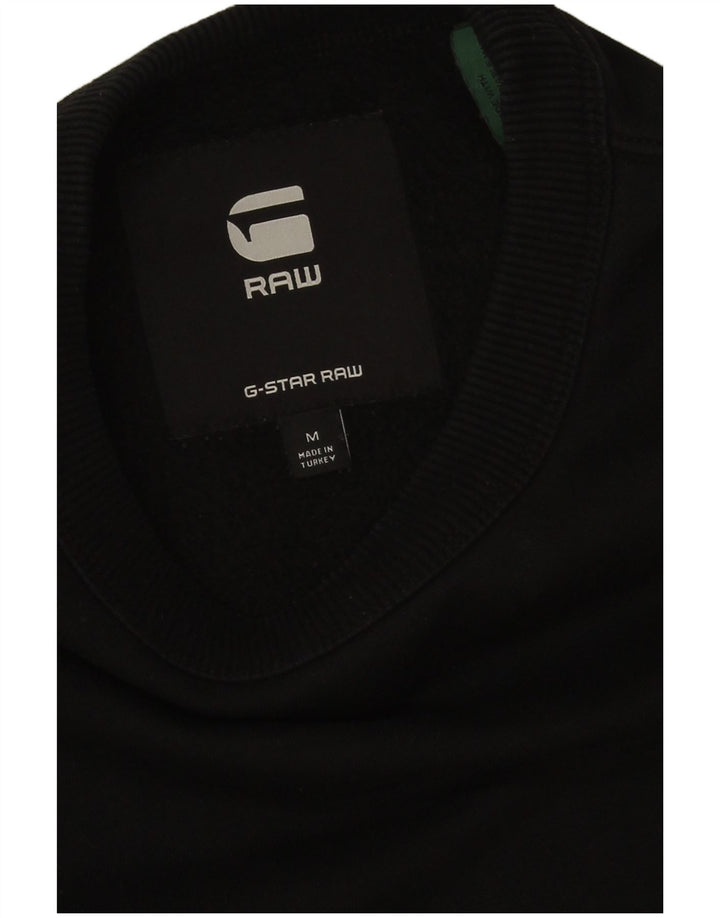 G-Star muška trenirka s grafičkim motivima Srednji crni pamuk