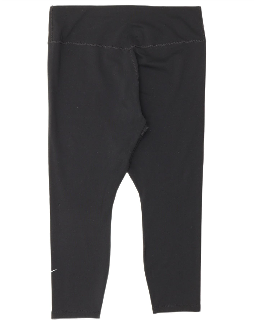 NIKE ženske Dri Fit Capri tajice UK 14 veliki crni poliester