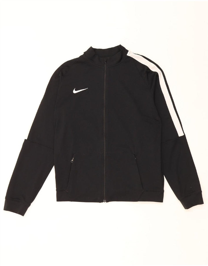 NIKE Boys Dri Fit Trenirka Gornja jakna 13-14 Years XL Black Colourblock
