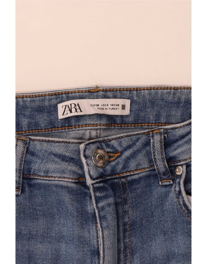 Zara ženske traperice s bootcutom EU 38 male W28 L32 plave