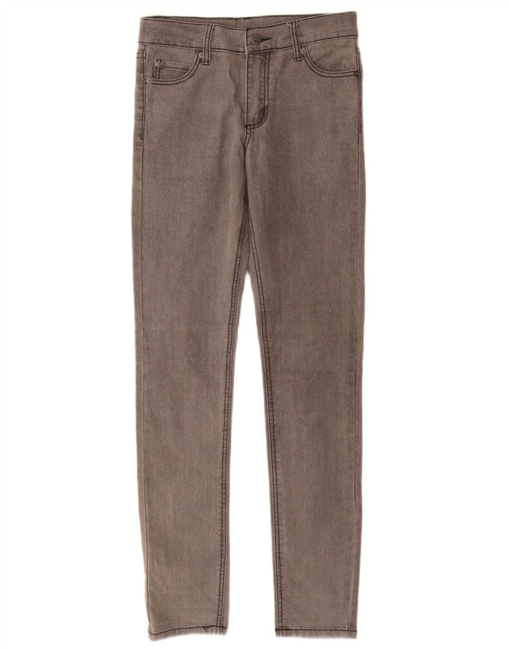 CHEAP MONDAY Ženske uske traperice W27 L32 Sivi pamuk