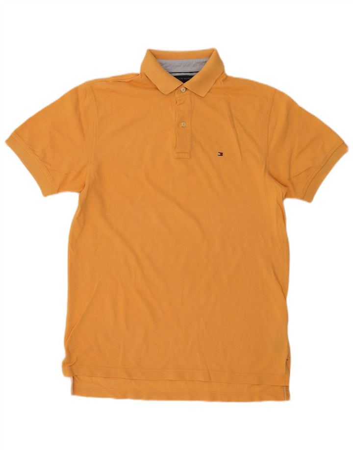 Tommy Hilfiger muška polo majica Srednje žuti pamuk