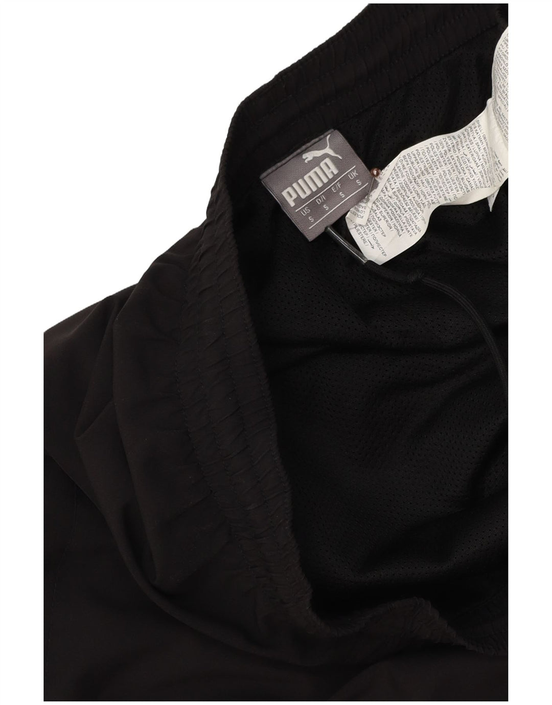 PUMA Muške hlače od trenirke Male crne poliesterske