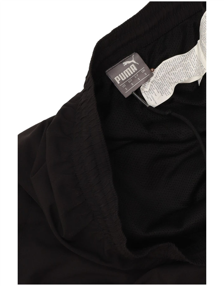 PUMA Muške hlače od trenirke Male crne poliesterske