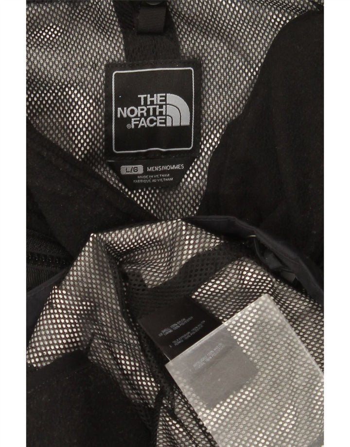 The North Face muška kišna jakna s kapuljačom UK 40 veliki crni najlon