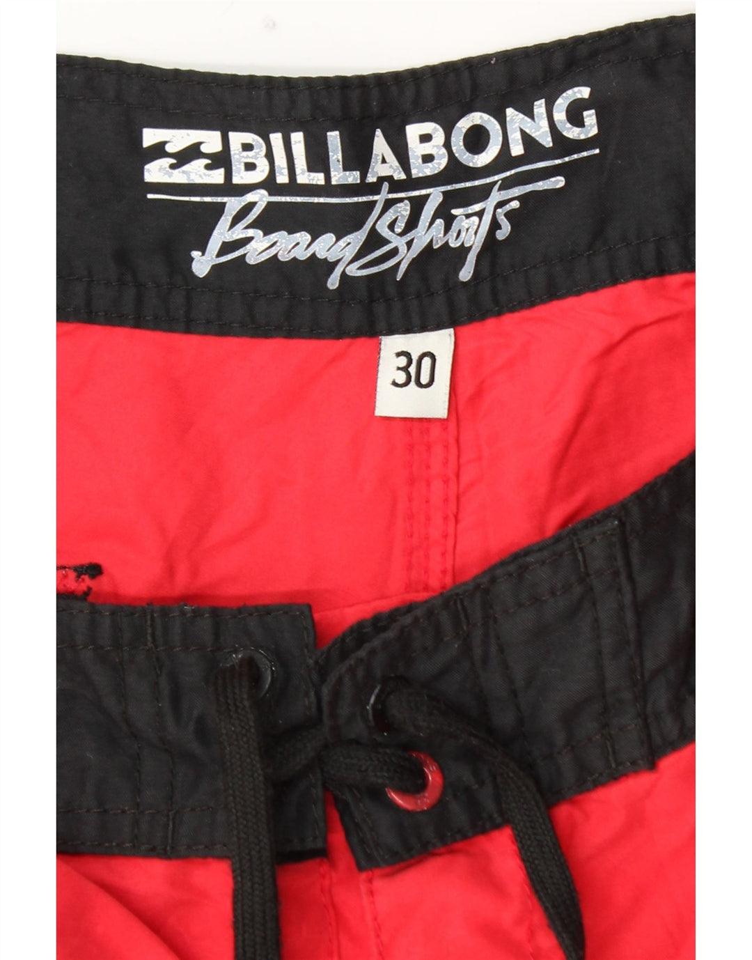 BILLABONG muške kratke hlače za kupanje srednje crvene boje od poliestera za plažu