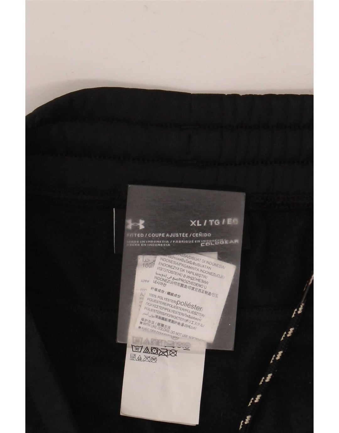 Under Armour muške trenirke hlače joggers XL crni poliester