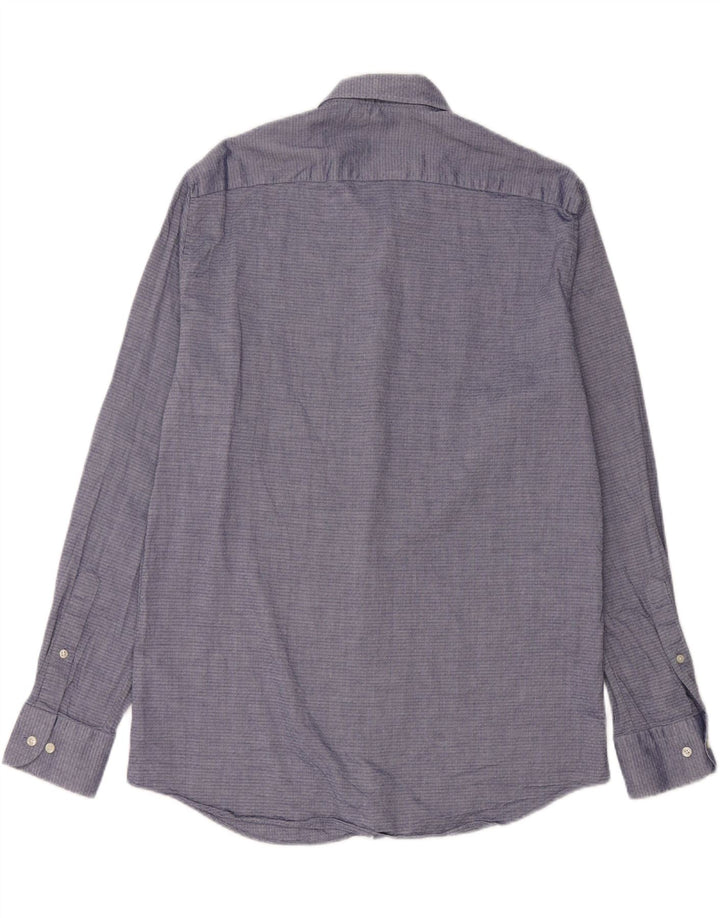 Tommy Hilfiger muška košulja veličina 42 16 1/2 srednje tamnoplava geometrijska