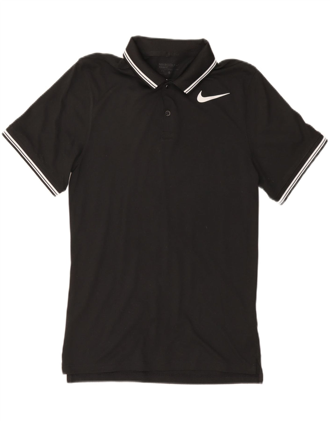 NIKE muška Dri Fit polo majica mala crna poliester
