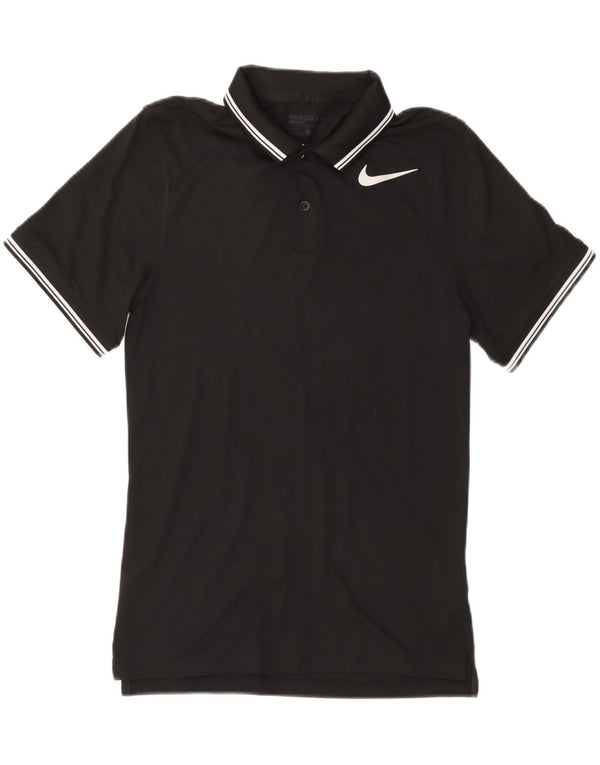 NIKE muška Dri Fit polo majica mala crna poliester
