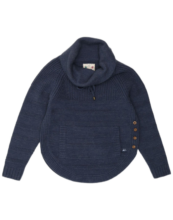 Mantaray ženski pulover s velikim ovratnikom UK 10 Mali tamnoplavi