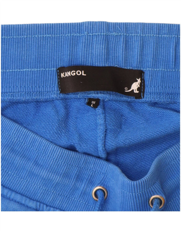 Kangol muške kratke sportske hlače s grafičkim motivima, veliki plavi pamuk