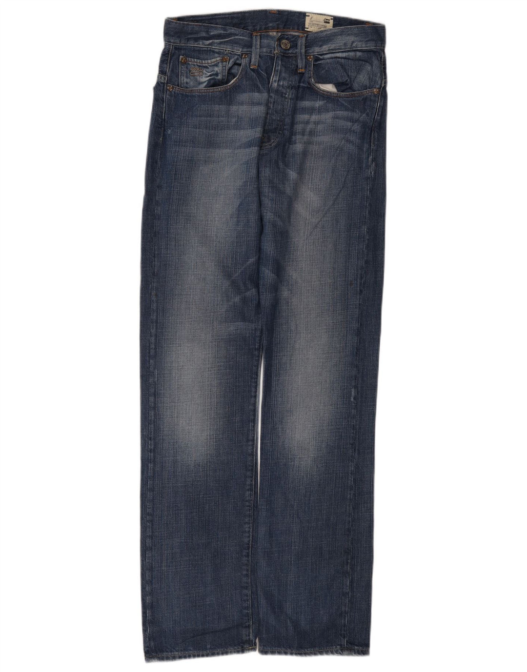 G-Star muške 3301 ravne traperice W33 L33 Plave