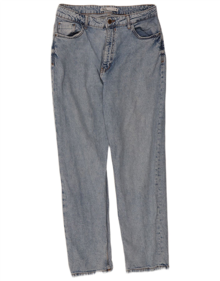 Zara ženske ravne traperice EU 42 Large W32 L27 Plave