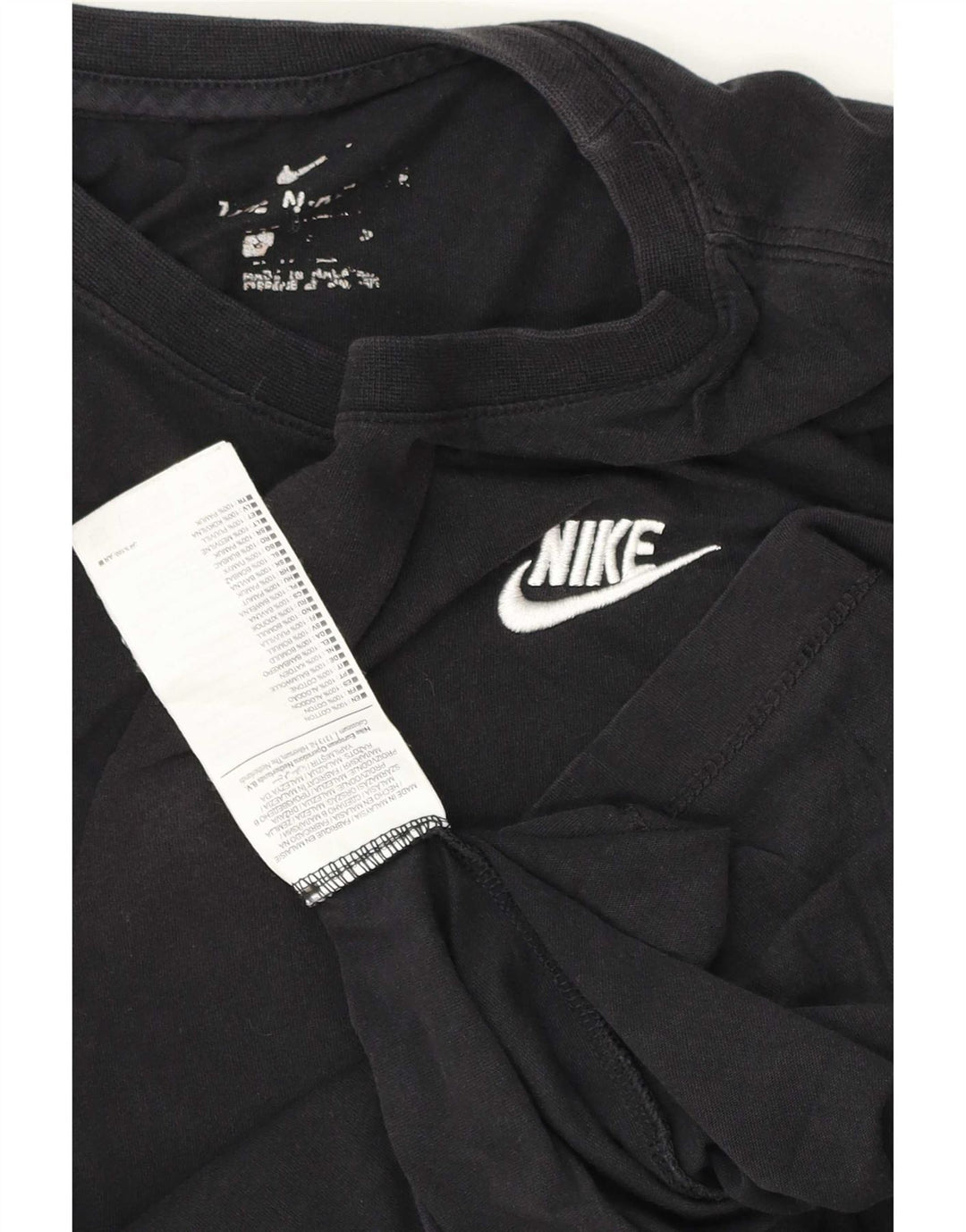 Nike Muška majica kratkih rukava Mala crna pamučna majica