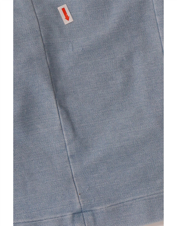 Ženska plava haljina Trussardi Jeans IT 42 srednje plave boje