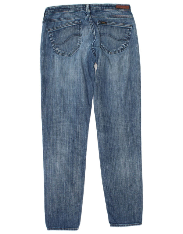 LEE ženske uske traperice Lynn niskog struka W26 L31 plavi pamuk