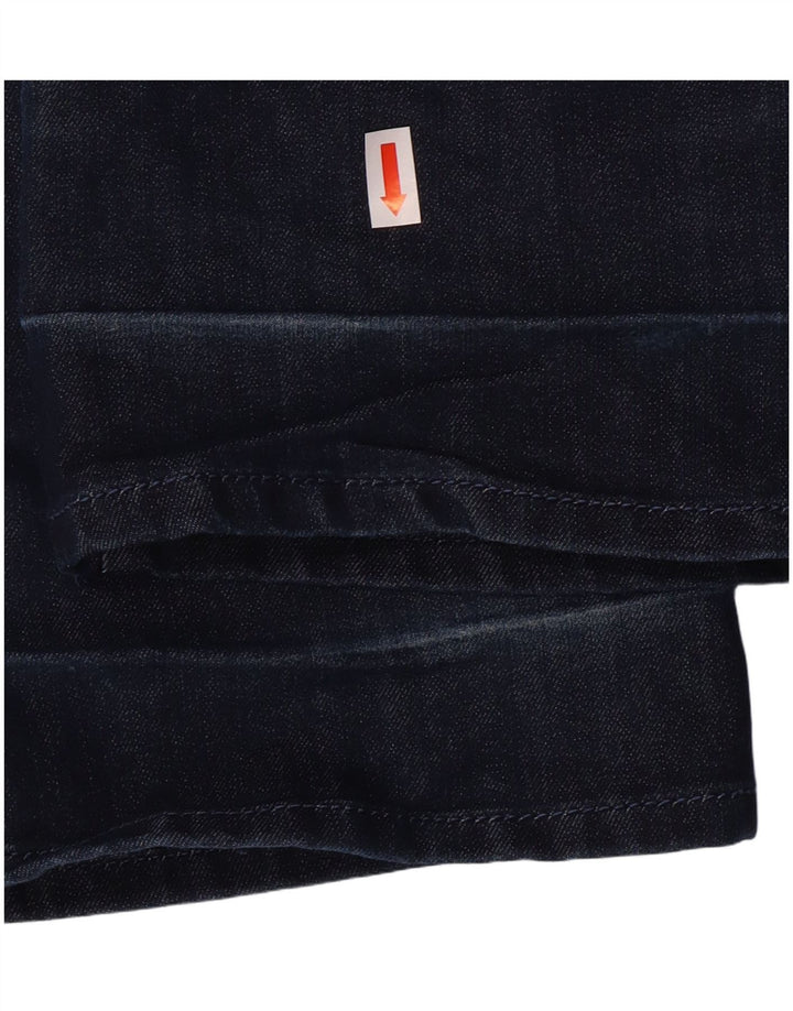 ARMANI Womens Straight Jeans W26 L32  Navy Blue