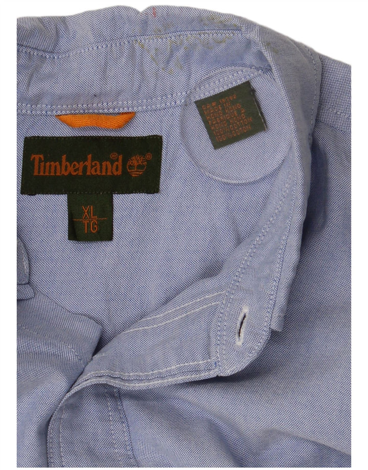 Timberland muška košulja XL plavi pamuk