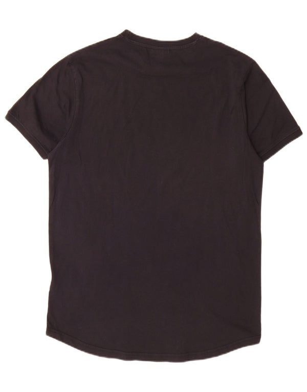 Muška majica kratkih rukava Ellesse Graphic T-Shirt Srednji crni pamuk